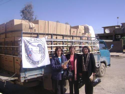 Assyrian Women Union hilft Vertriebenen