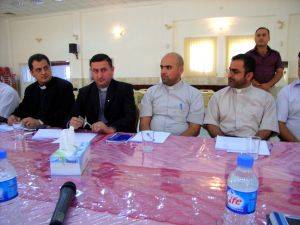 Treffen mit Pfarrern in Erbil