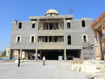 Bischofszentrum der Kirche des Ostens in Dohuk, Bau einer neuen Bischofskirche