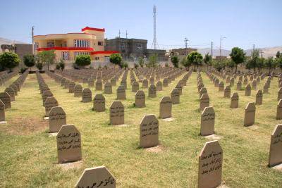 Gedenkstätte Halabja - seit 1988 Ort der Trauer für die Kurden (Foto:Jürgen Dittrich)