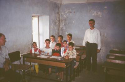 Dorfschule in Baksyan - im Jahr 1995