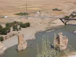 In der alten Stadt am Tigris - Hasankeyf - Reste einer rmischen Brcke ber den Tigris