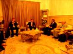Gesprche mit Politikern in Erbil
