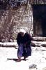 Alte Frau in Ayinvert - im Jahr 1994