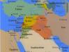 Landkarte vom Nahen Osten - Christen im Orient